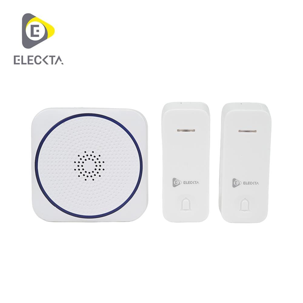กริ่งไร้สาย ELECKTA KINETIC FB-2-617 สีขาว