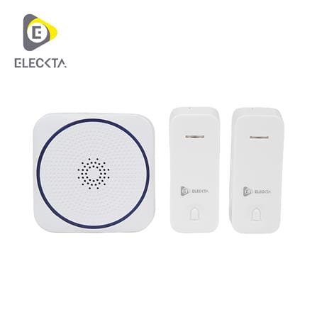 กริ่งไร้สาย ELECKTA KINETIC FB-2-617 สีขาว_0