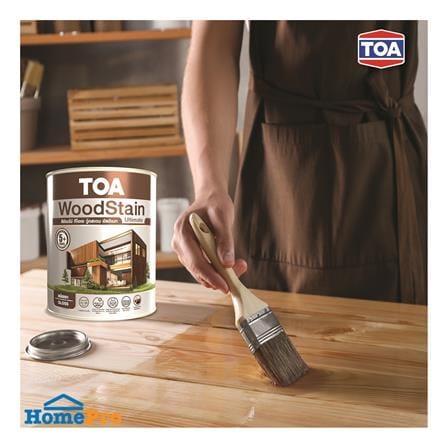 สีย้อมไม้ ชนิดเงา TOA WOODSTAIN ULTIMATE UG05 สีวอลนัท 1 แกลลอน_4