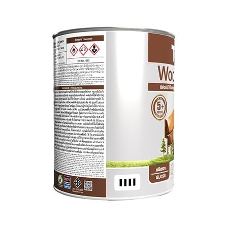 สีย้อมไม้ ชนิดเงา TOA WOODSTAIN ULTIMATE UG06 สีไม้ประดู่ 1 แกลลอน_1