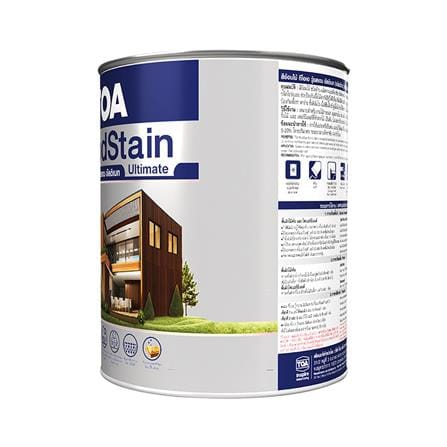 สีย้อมไม้ ชนิดด้าน TOA WOODSTAIN ULTIMATE UM99 สีใส 1 แกลลอน_2