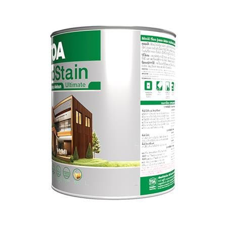 สีย้อมไม้ ชนิดกึ่งเงา TOA WOODSTAIN ULTIMATE US05 สีวอลนัท 1 แกลลอน_2