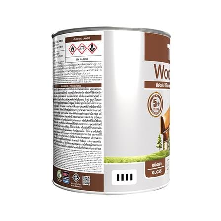 สีย้อมไม้ ชนิดเงา TOA WOODSTAIN ULTIMATE UG02 สีไม้สัก 1/4 แกลลอน_1