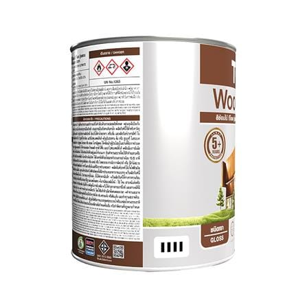 สีย้อมไม้ ชนิดเงา TOA WOODSTAIN ULTIMATE UG03 สีไม้มะค่า 1/4 แกลลอน_1