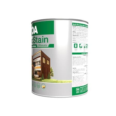 สีย้อมไม้ ชนิดกึ่งเงา TOA WOODSTAIN ULTIMATE US02 สีไม้สัก 1 แกลลอน_1