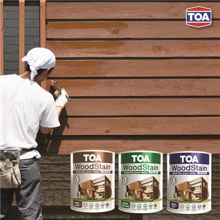 สีย้อมไม้ ชนิดกึ่งเงา TOA WOODSTAIN ULTIMATE US02 สีไม้สัก 1 แกลลอน_6