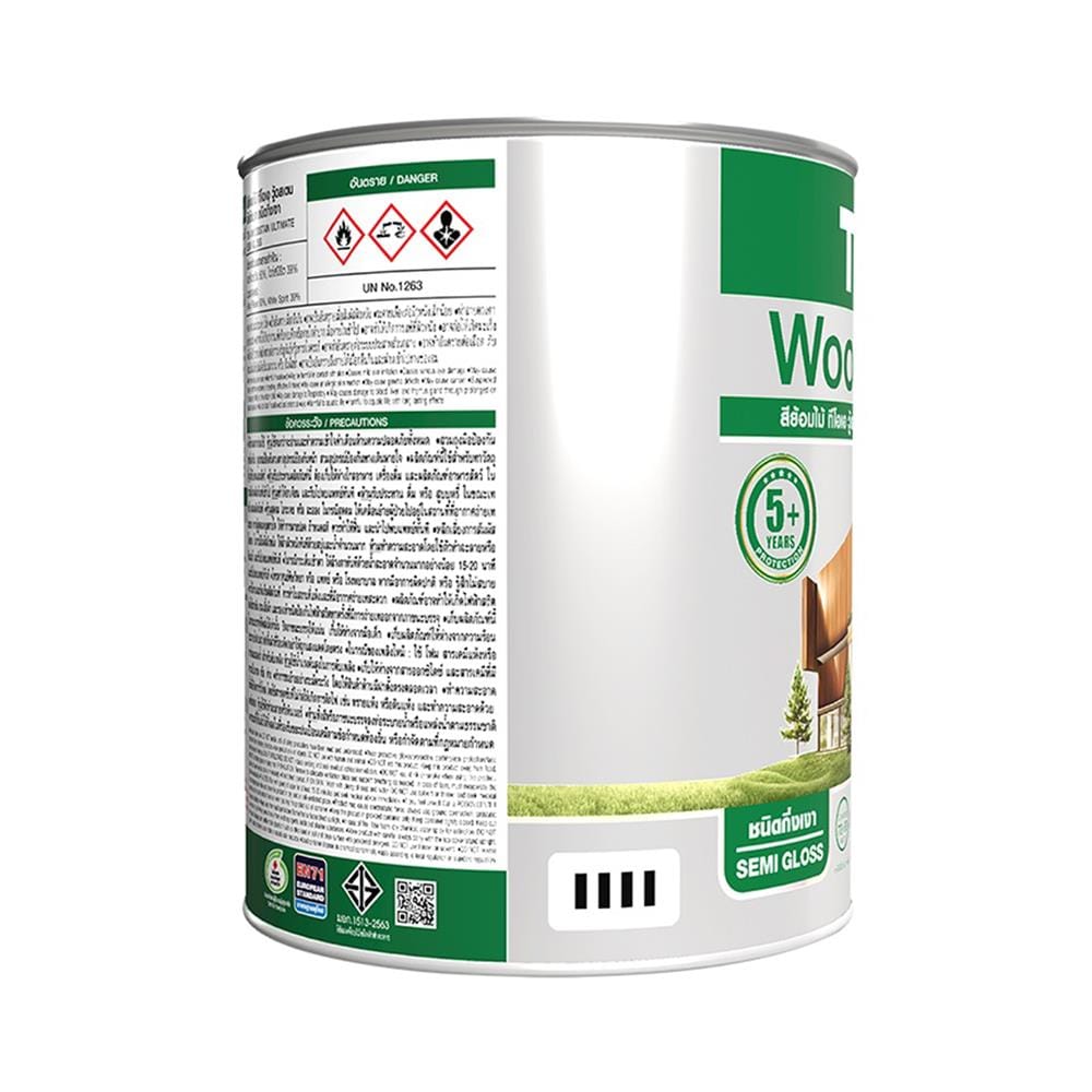 สีย้อมไม้ ชนิดกึ่งเงา TOA WOODSTAIN ULTIMATE US99 สีเงาใส 1 แกลลอน