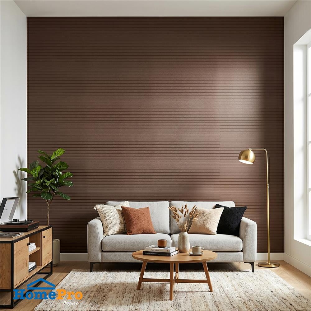 สติกเกอร์โฟม HOME LIVING STYLE DARK 0.70x2.8 ม. สีน้ำตาล