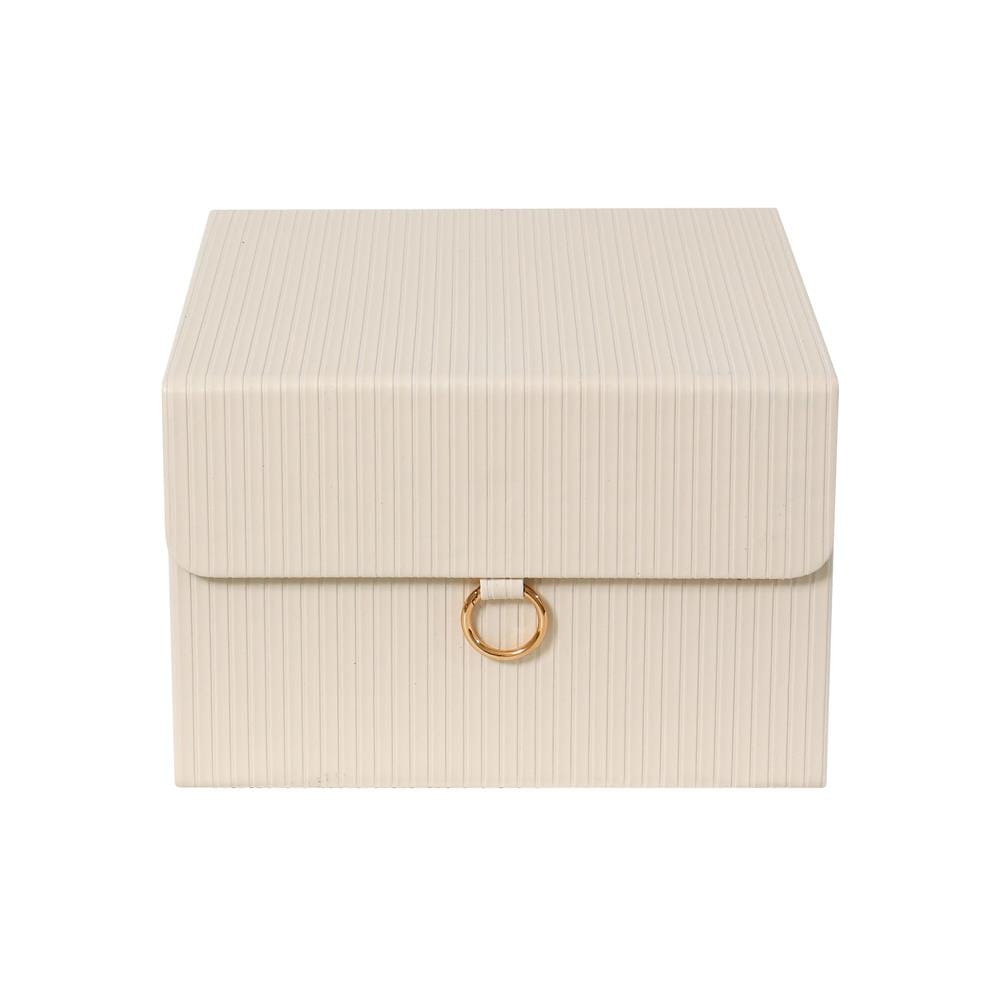กล่องกระดาษ STACKO BOW 25X27X16 ซม. สีครีม