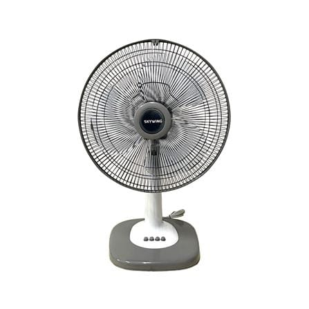 พัดลมตั้งโต๊ะ 16 นิ้ว SKYWING S168 สีเทา