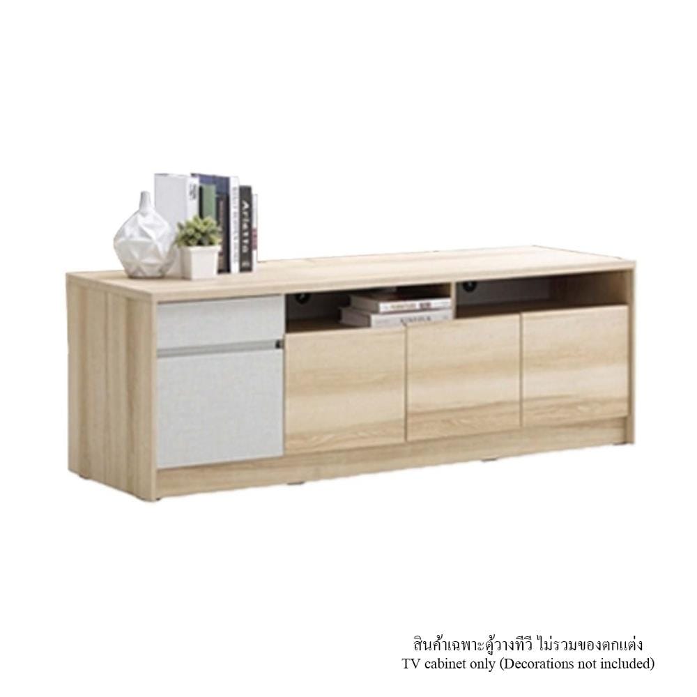 ตู้วางทีวี KONCEPT MERRICK 19241579 160 ซม. สีลินเบิร์กโอ๊ค/เดนิม