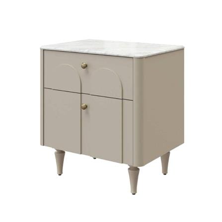 โต๊ะข้างเตียง SB FURNITURE FAY 19244777 55 ซม. สี PASTELA CREAM_0