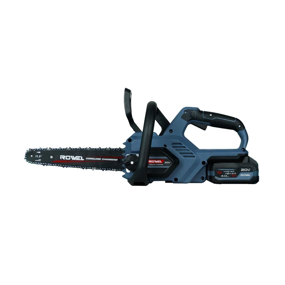 เลื่อยโซ่ไร้สาย (พร้อมแบตเตอรี่) ROWEL DSH120 11.5 นิ้ว 20 โวลต์