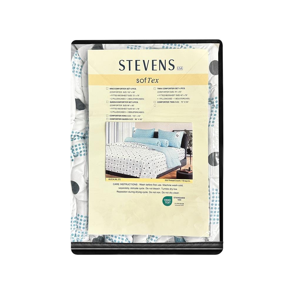 ผ้านวม STEVENS SOFTEX 100x90 นิ้ว AL27