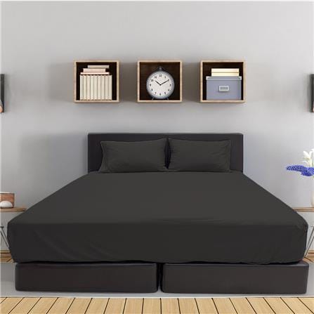 ชุดผ้าปูที่นอน 6 ฟุต (ชุด 5 ชิ้น) STEVENS PURE COTTON DN21DB_5