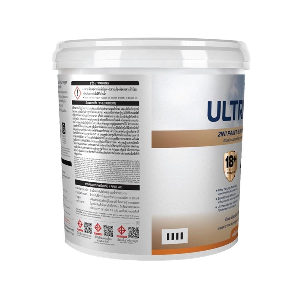 สีน้ำทาภายใน-ภายนอก ชนิดกึ่งเงา TOA ULTRASHIELD EXPERT BASE B 9 แกลลอน