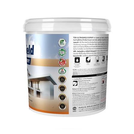 สีน้ำทาภายใน-ภายนอก ชนิดกึ่งเงา TOA ULTRASHIELD EXPERT BASE B 9 แกลลอน_2