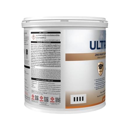 สีน้ำทาภายใน-ภายนอก ชนิดกึ่งเงา TOA ULTRASHIELD EXPERT US100 สีขาว 1 แกลลอน_1
