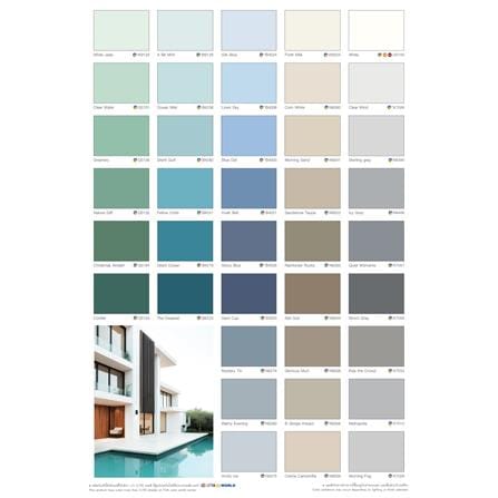 สีน้ำทาภายใน-ภายนอก ชนิดกึ่งเงา TOA ULTRASHIELD EXPERT US100 สีขาว 1 แกลลอน_5