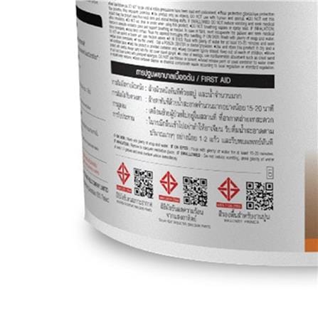 สีน้ำทาภายใน-ภายนอก ชนิดกึ่งเงา TOA ULTRASHIELD EXPERT BASE A 9 ลิตร_4