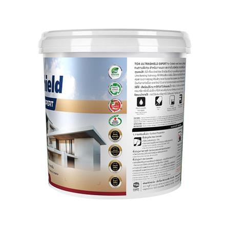 สีน้ำทาภายใน-ภายนอก ชนิดเนียน TOA ULTRASHIELD EXPERT BASE A 9 แกลลอน_1