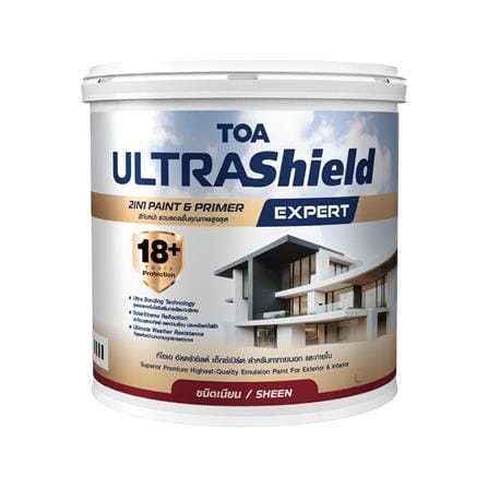 สีน้ำทาภายใน-ภายนอก ชนิดเนียน TOA ULTRASHIELD EXPERT BASE A 1 แกลลอน_0