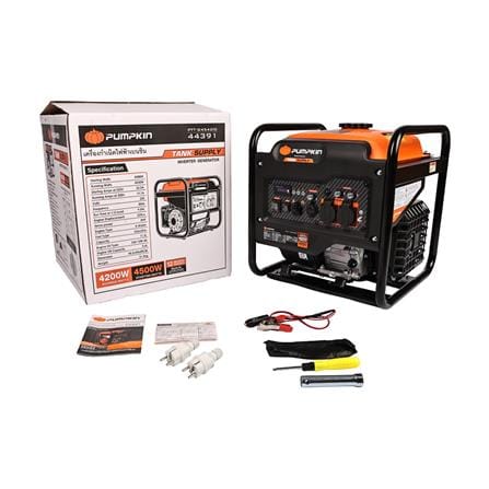 เครื่องกำเนิดไฟฟ้าเบนซิน PUMPKIN INVERTER Open Type PTT-G4542iO 4.5 กิโลวัตต์_4
