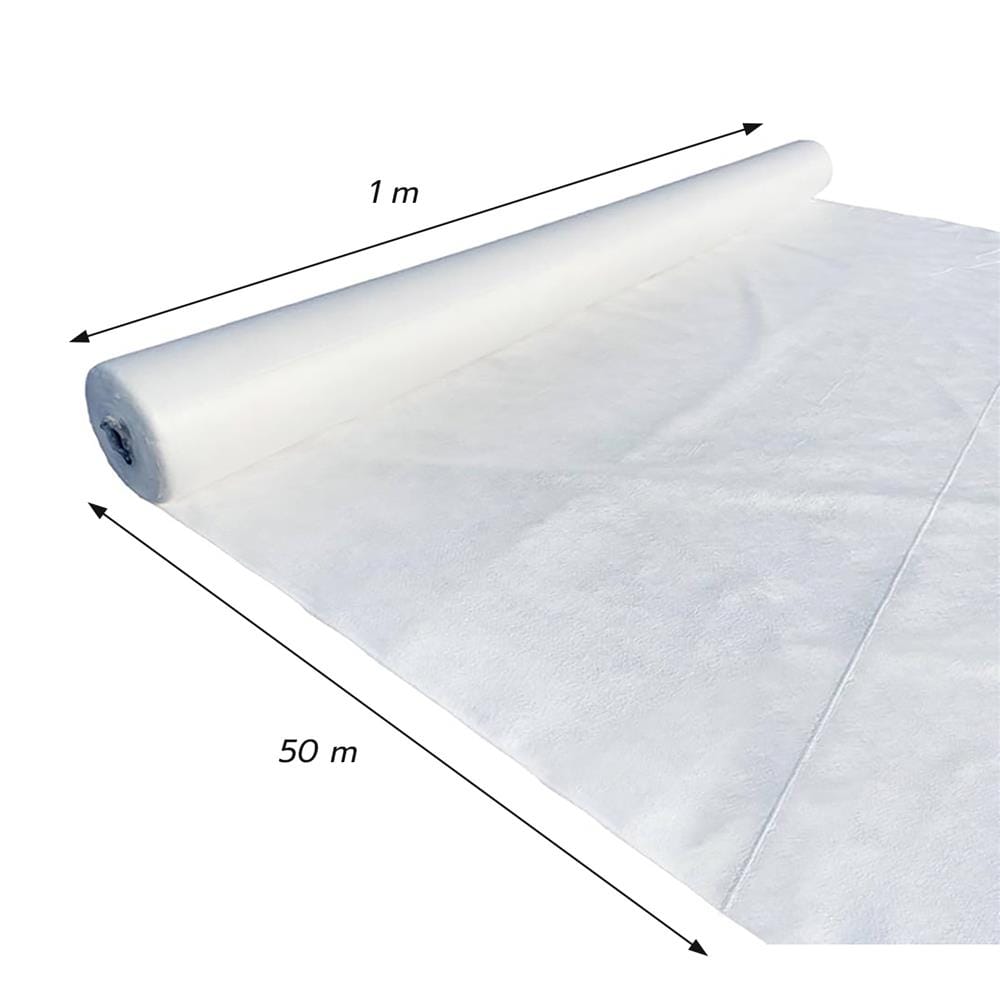 ผ้า GEOTEXTILE 150 กรัม SPRING 1x50 ม. สีขาว