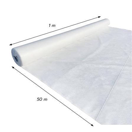 ผ้า GEOTEXTILE 150 กรัม SPRING 1x50 ม. สีขาว_1