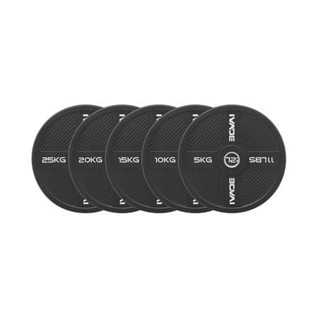 ชุดแผ่นน้ำหนัก BUMPER PLATE รูขนาด 2 นิ้ว IVADE  5-25 กก._0