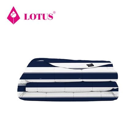 ผ้านวม LOTUS MELBOURNE L-MB 01A 100x90 นิ้ว สี BLUE_0