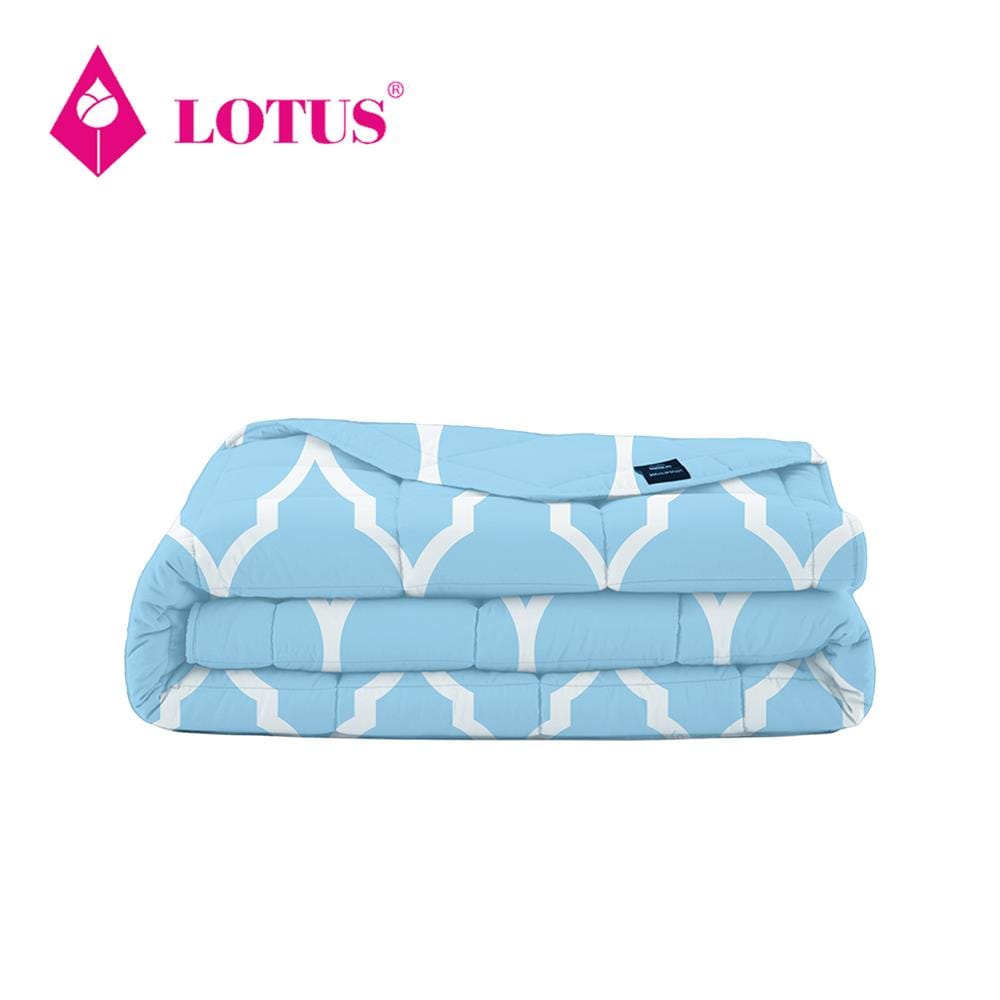 ผ้านวม LOTUS MELBOURNE L-MB 02B 100x90 นิ้ว สี BLUE