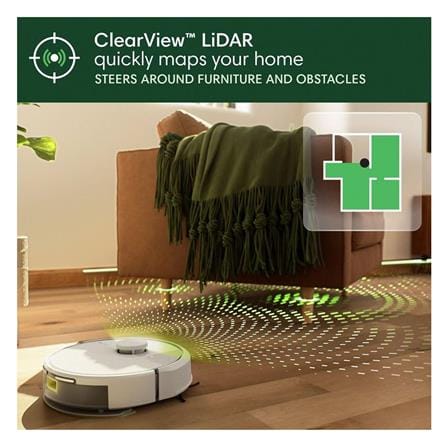 เครื่องดูดฝุ่นหุ่นยนต์ IROBOT ROOMBA 105COMB สีขาว_2