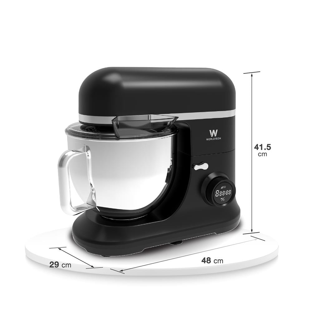 เครื่องผสมอาหาร WORLDTECH WT-SM70 7 ลิตร สีดำ