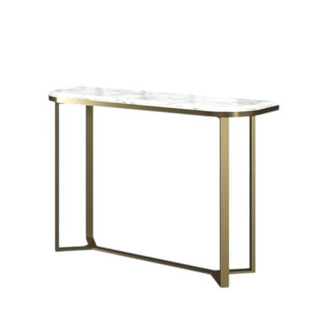 โต๊ะคอนโซล SB FURNITURE NALIA 19244476 120 ซม. สีขาว/ทอง_0
