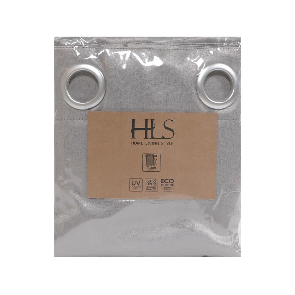 ผ้าม่าน EYELET HOME LIVING STYLE SOFIA UV 150x160 ซม. สีเทา