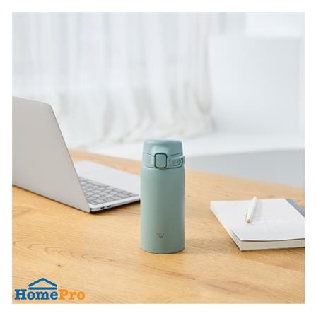 กระติกสุญญากาศ 360 มล. ZOJIRUSHI SU-BA36-GM สีเขียว_1