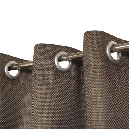 ผ้าม่าน EYELET HOME LIVING STYLE JUTE UV 135x160 ซม. สีน้ำตาล_2