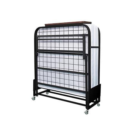 เตียงพับพร้อม TOPPER THAIBULL SSTPE245-105TNR สีดำ_4