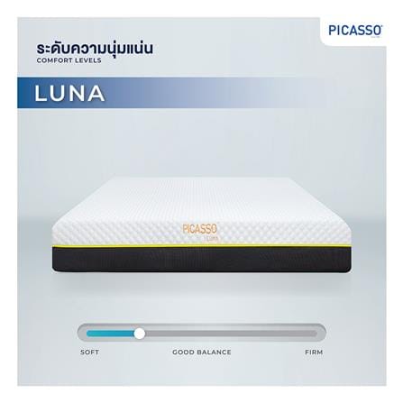 ที่นอนเมมโมรี่โฟม 3.5 ฟุต PICASSO รุ่น LUNA พร้อมชุดเครื่องนอน 7 ชิ้น_5