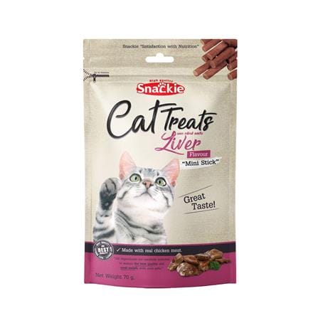 ขนมแมว SNACKIE CAT TREATS รสตับ 70 ก._0