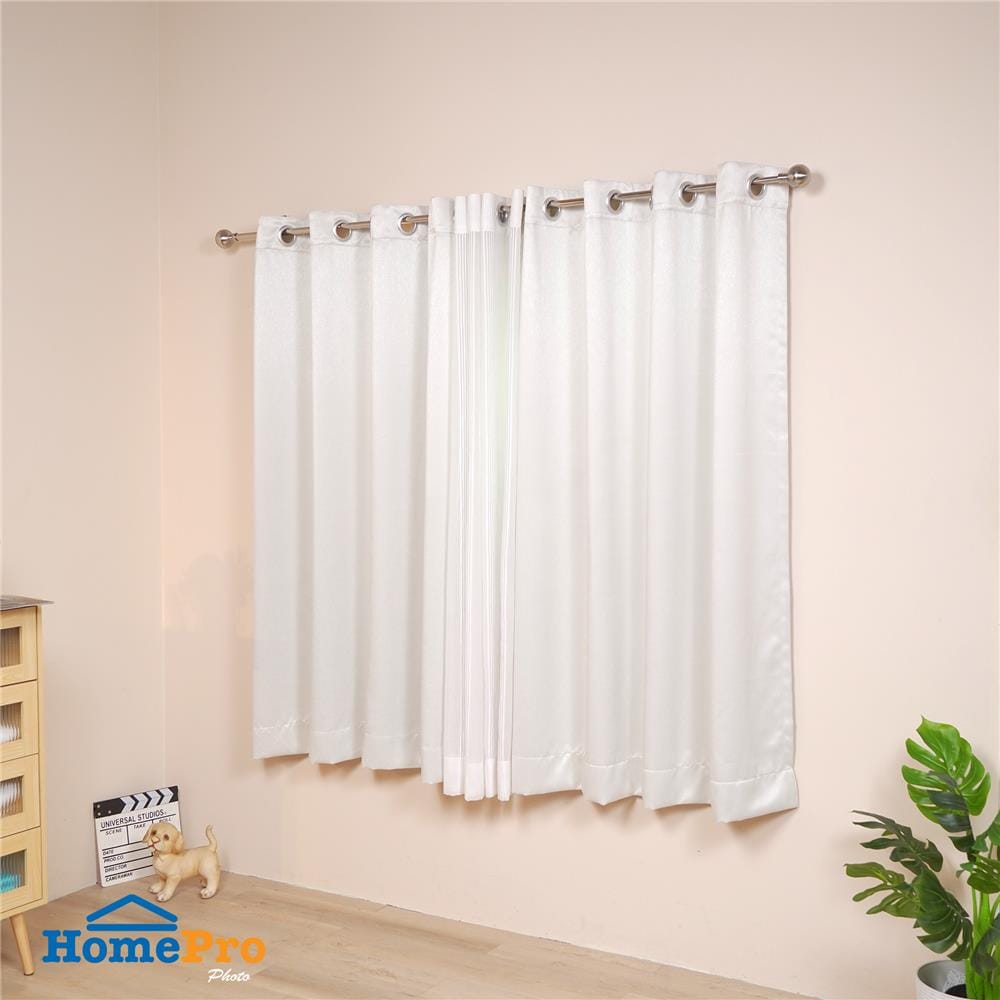 ผ้าม่าน EYELET HOME LIVING STYLE SOFIA UV 150x160 ซม. สีเงิน