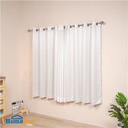 ผ้าม่าน EYELET HOME LIVING STYLE SOFIA UV 150x160 ซม. สีเงิน_4