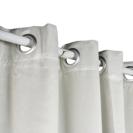 ผ้าม่าน EYELET HOME LIVING STYLE SOFIA UV 310x220 ซม. สีเงิน_1