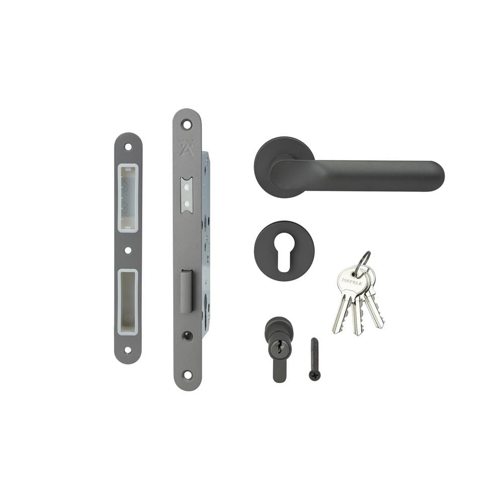 มือจับก้านโยกห้องทั่วไป MORTISE HAFELE 489.11.139 สีดำ