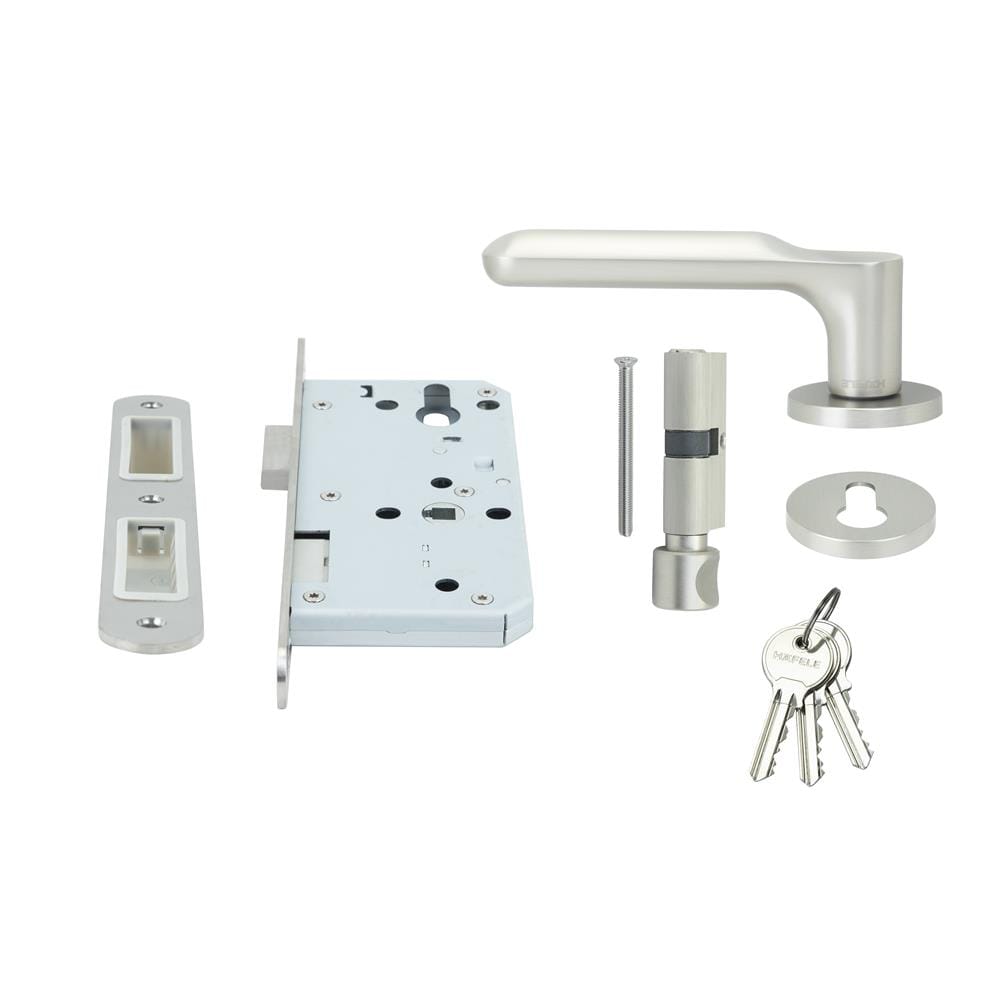 มือจับก้านโยกห้องทั่วไป MORTISE HAFELE 489.11.137 สีสเตนเลส