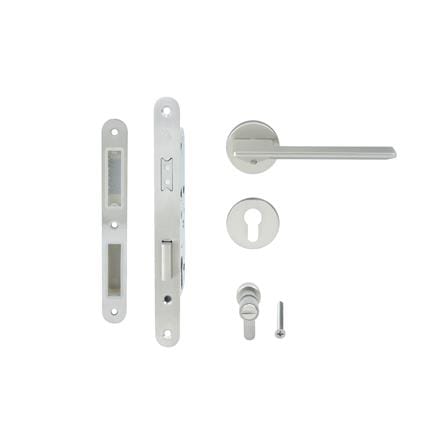 มือจับก้านโยกห้องน้ำ MORTISE HAFELE 489.11.132 สีสเตนเลส_2