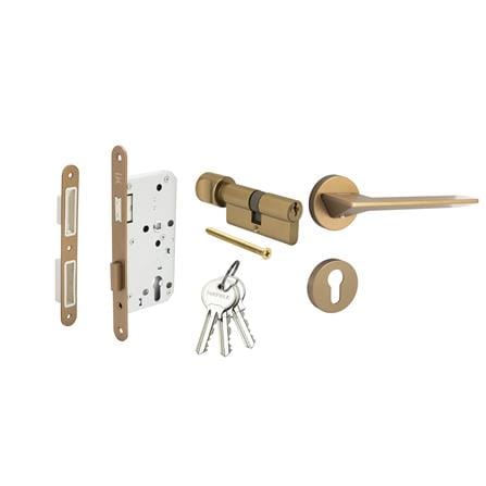 มือจับก้านโยกห้องทั่วไป MORTISE HAFELE 489.11.135 สีทองเหลืองรมดำ_0
