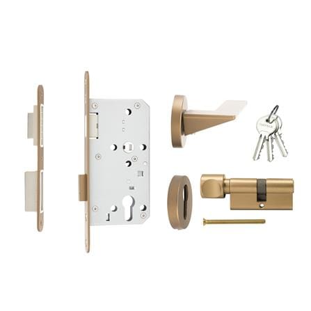 มือจับก้านโยกห้องทั่วไป MORTISE HAFELE 489.11.135 สีทองเหลืองรมดำ_2