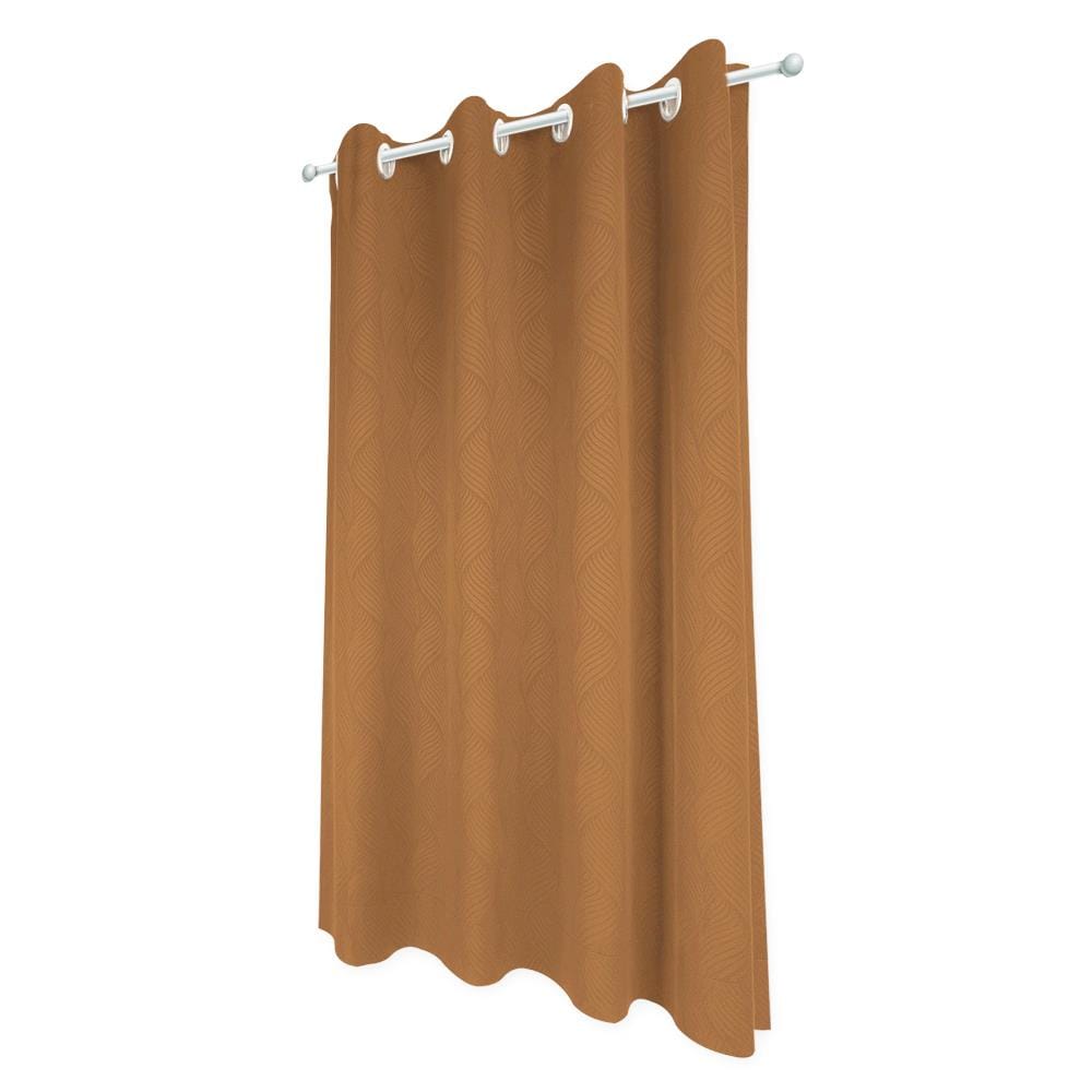 ผ้าม่าน EYELET HOME LIVING STYLE CURVE UV 140x160 ซม. สีน้ำตาล